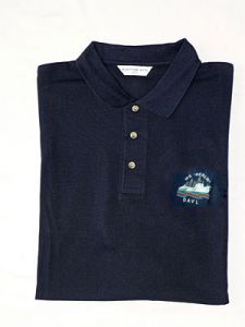 Polo-Shirt mit Schiffsapplikation (Bestellung auf Anfrage)