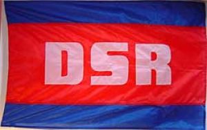 DSR Flagge (120x80 cm)