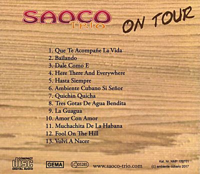 SAOCO Trio - on tour