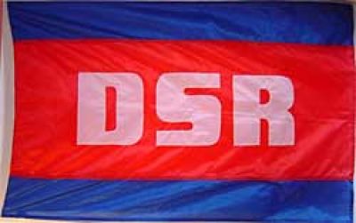 DSR Flagge (120x80 cm)